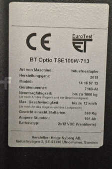 BT OPTIO TSE100W-713  Batterie Bj. 2022