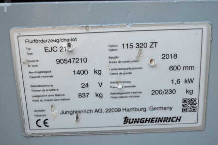 Jungheinrich EJC214