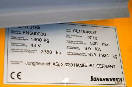 Jungheinrich EFG 316k