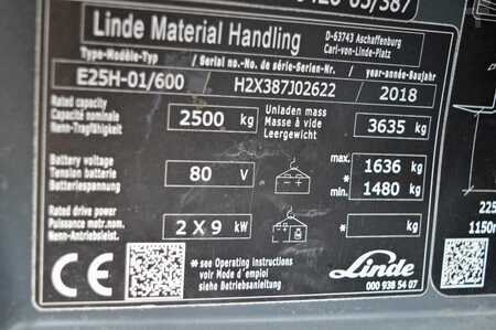 Linde E25H-01/600  Viele Neuteile