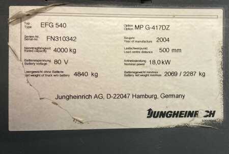 Jungheinrich EFG 540
