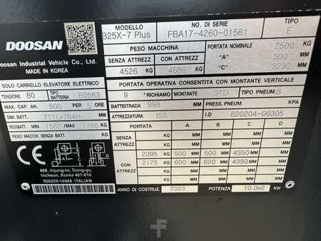 Doosan B25X 7 PLUS