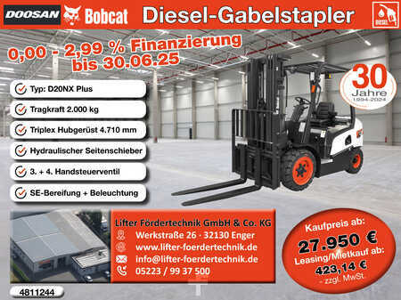 Bobcat D20NX Plus