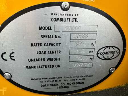 Combilift C6000 //LPG // 2017 year // Very good condition