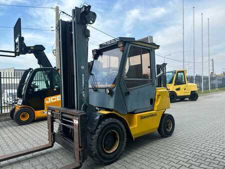 Jungheinrich DFG45 //Positioner + sideshift/Air condition/Full cabin