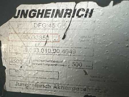 Jungheinrich DFG45 //Positioner + sideshift/Air condition/Full cabin