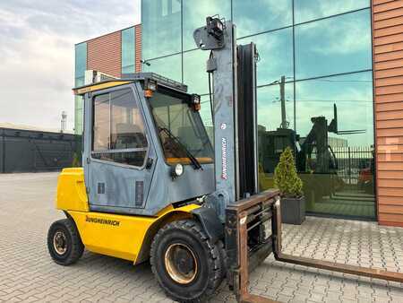 Jungheinrich DFG45 //Positioner + sideshift/Air condition/Full cabin