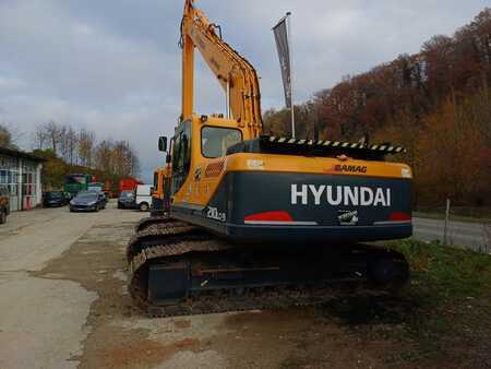 Hyundai R210LC-9, Long Reach