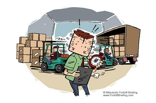 Short-shuttle forklift work: five ways to save time and money.