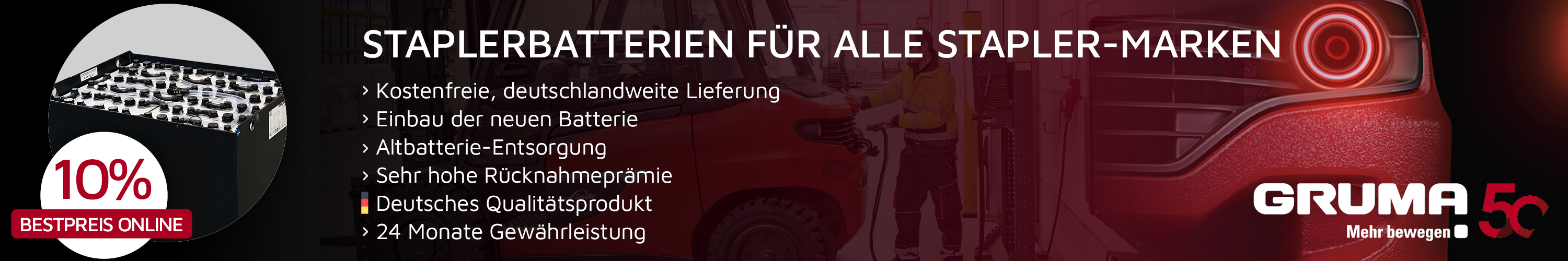 GRUMA - Batterien
